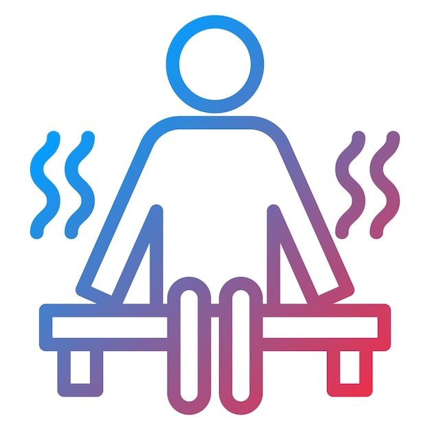 vector design sauna icon style