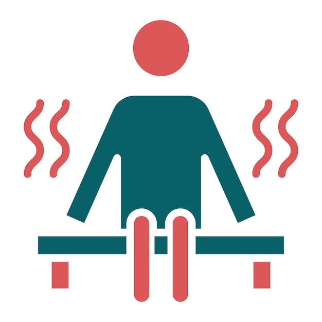 vector design sauna icon style