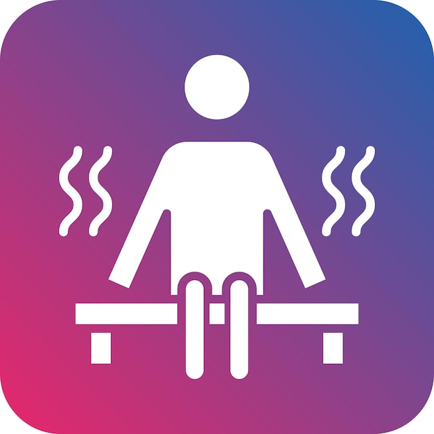 Vector vector design sauna icon style