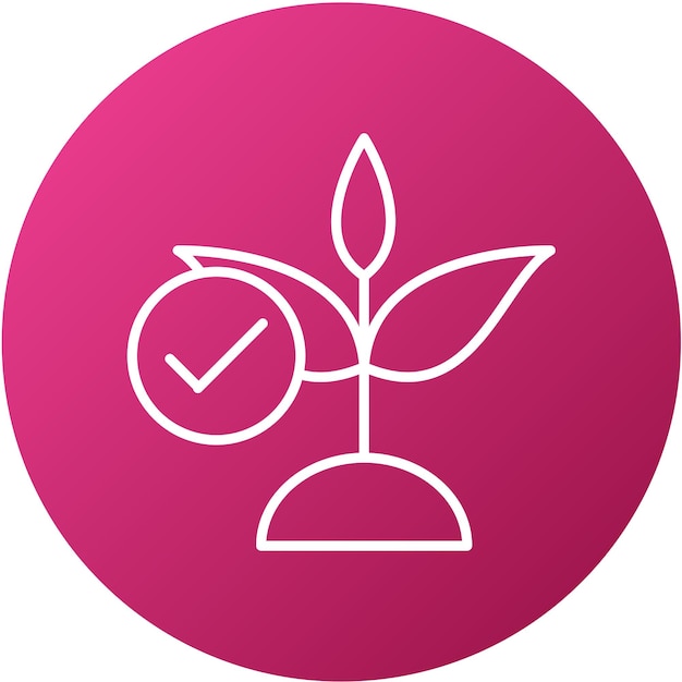 Vector vector design save plants icon style