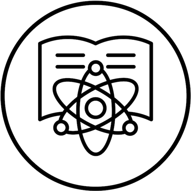 vector design science fair icon style