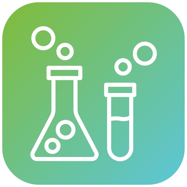 Vector Design Science Lab Icon Stijl