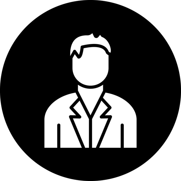 Vector vector design scientist icon style