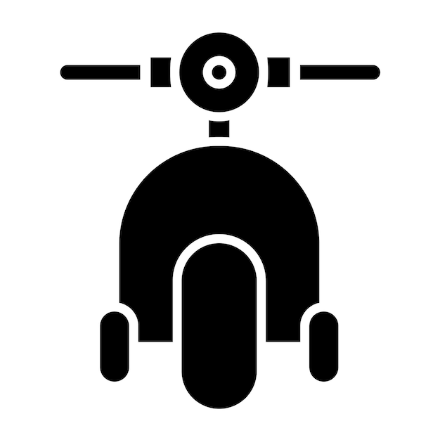 Vector Design Scooter Icon Style