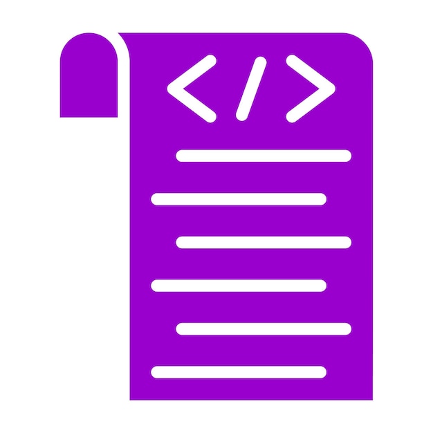 Vector Design Scripting Icon Style
