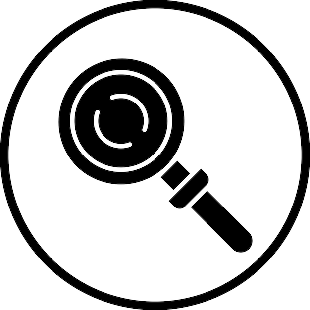 Vector Design Searching Icon Style