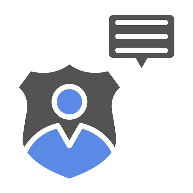 Vector Design Secure Communication Icon Style