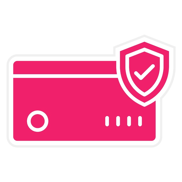 Vector vector design secure payment icon style