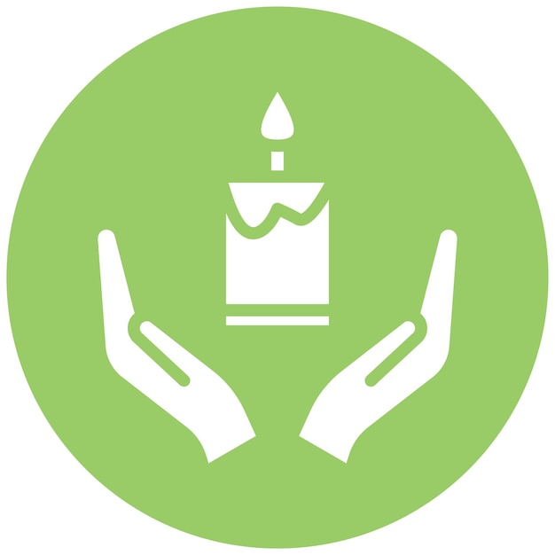 Vector Design Secure Vigil Icon Style