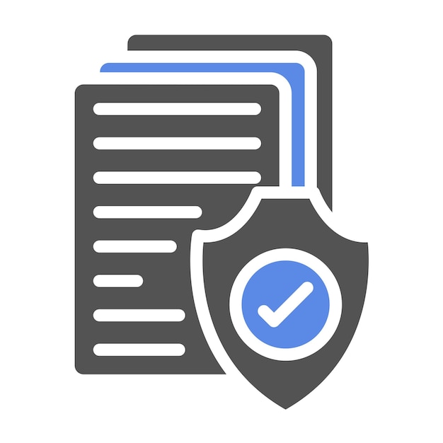 Vector Design Security Compliance Icon Style