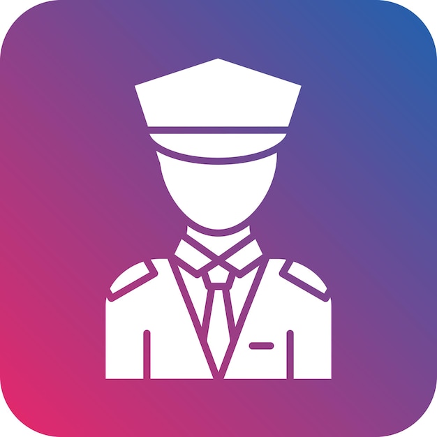 Vector Design Security Guard Icon Style