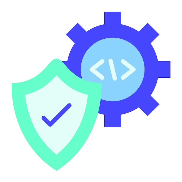 vector design security system icon style