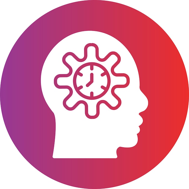 Vector Design Self Awareness Icon Style