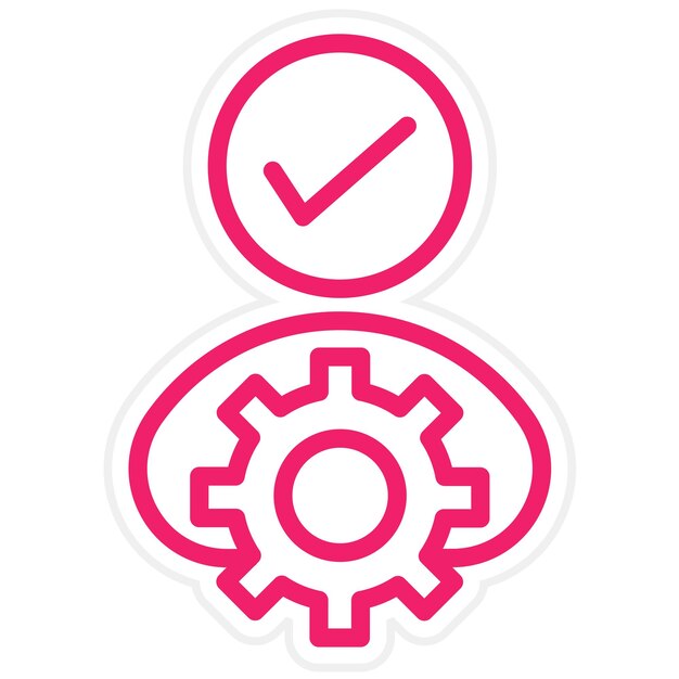Vector Design SelfService Checkout Icon Stijl