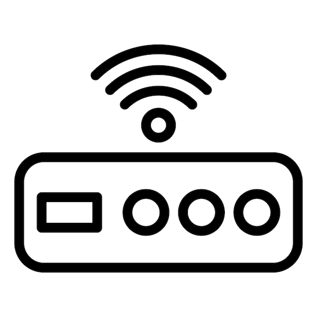 Vector Design Sensor Icon Style