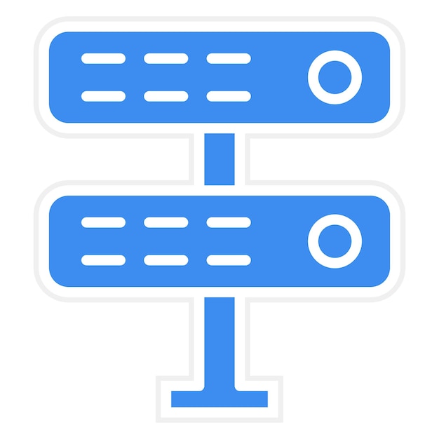 ベクトル ベクトル デザイン サーバー アイコン スタイル