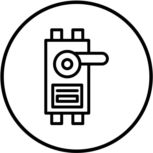 Vector vector design servo icon style