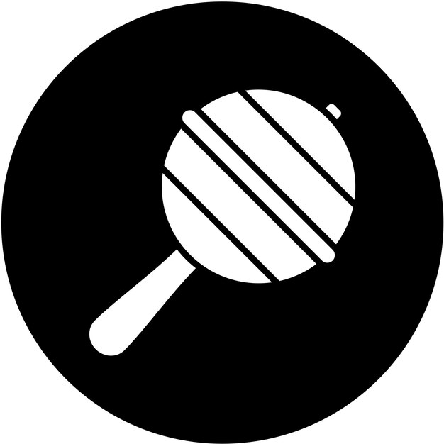 Vector Design Shaker Speelgoed Icon Stijl