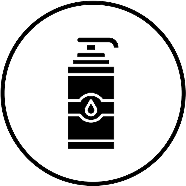 Vector vector design shampoo icon style