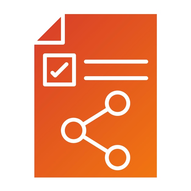 Vector Design Share Files Icon Style