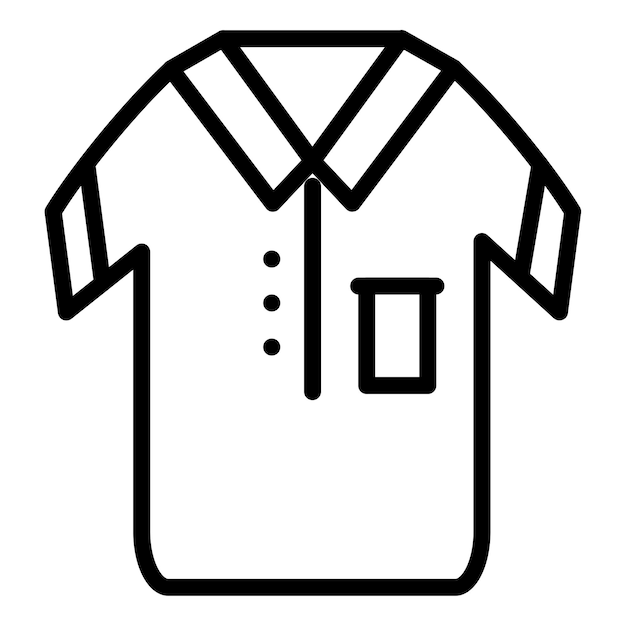 Vector vector design shirts icon style