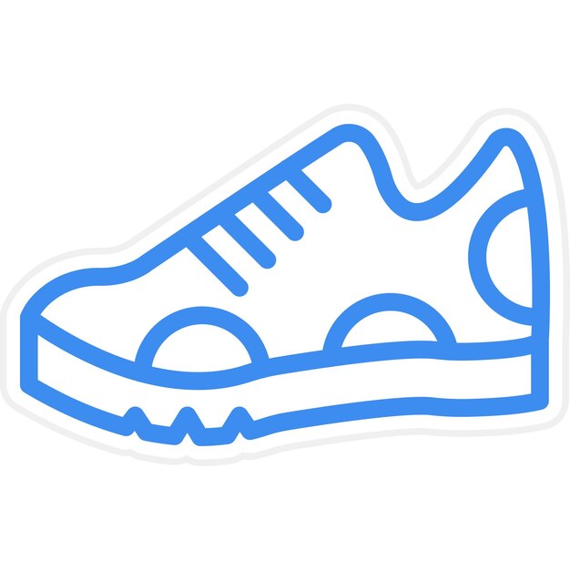 Vector vector design shoe icon style
