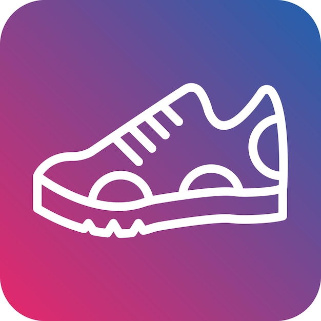 Vector Design Shoe Icon Style