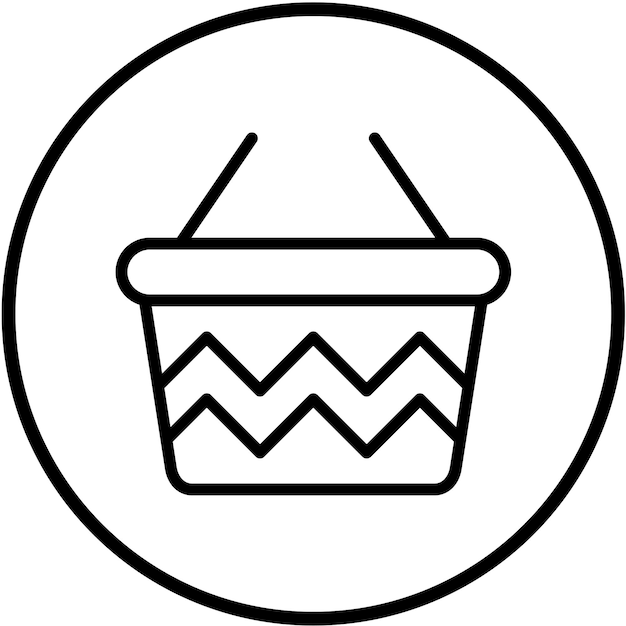 Vector Design ShopBasket Icon Style