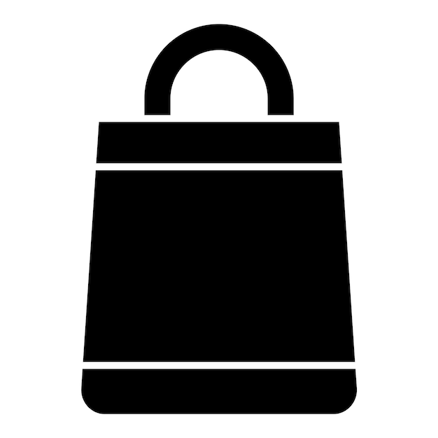 Vector Design Shopping Bag Icon Stijl