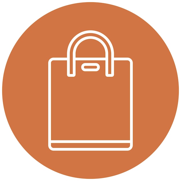 Vector Design Shopping Bag Icon Style