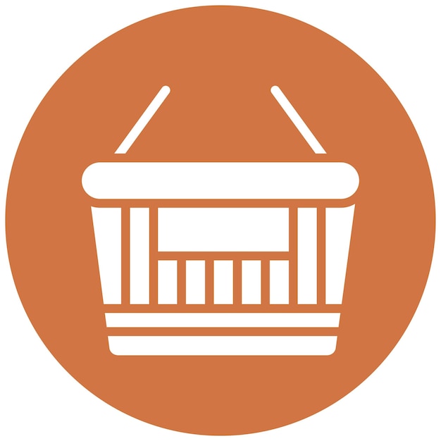 Vector Design Shopping Basket Icon Style