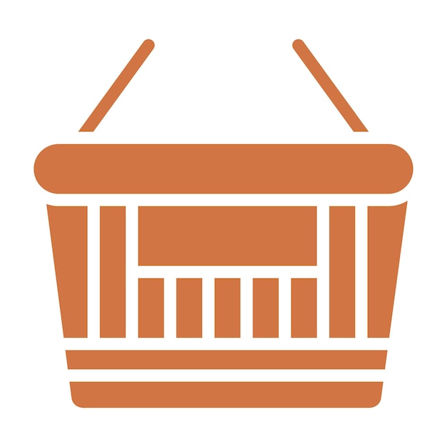Vector Design Shopping Basket Icon Style