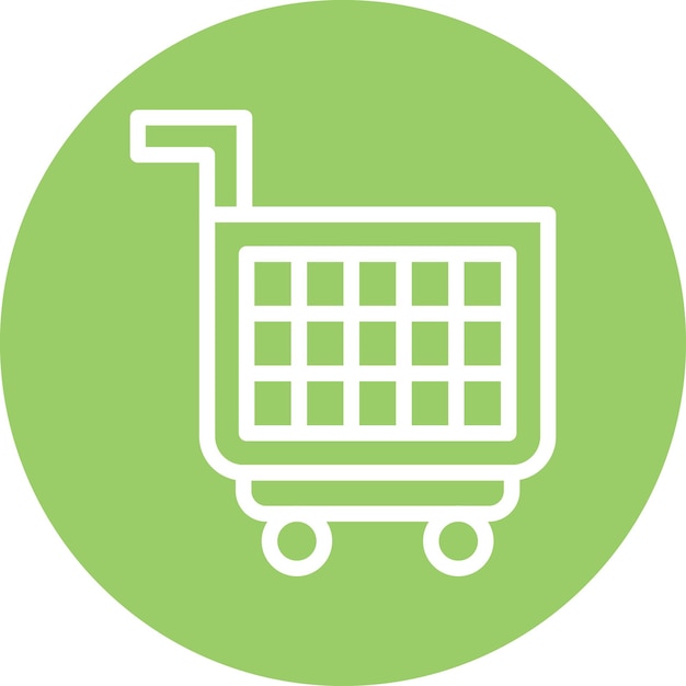 Vector vector design shopping cart icon style