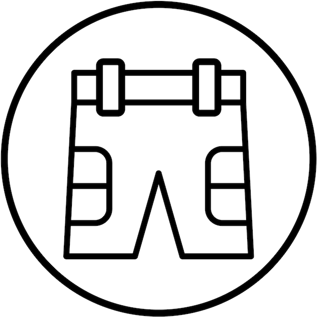 Vector Design Shorts Icon Style