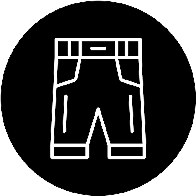 Vector Design Shorts Icon Style