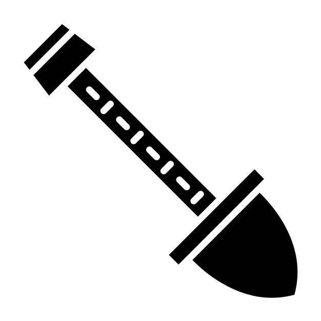 Vector Design Shovel Icon Style