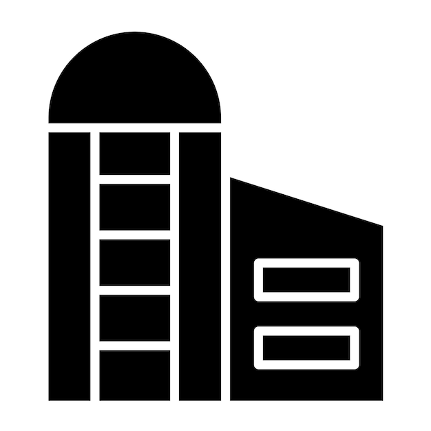 Vector Design Silo Icon Style