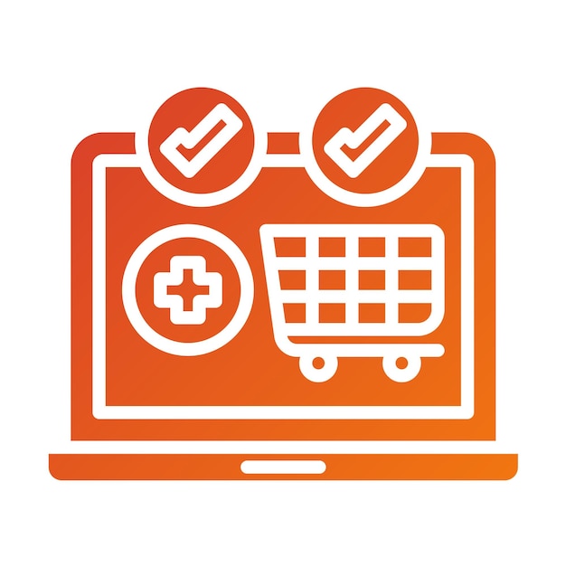 vector design simple ordering icon style