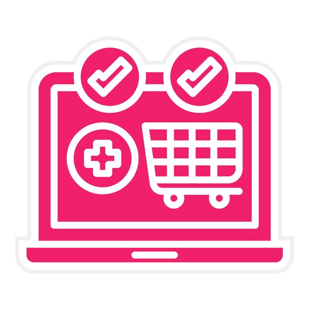 vector design simple ordering icon style