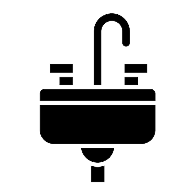 Vector Design Sink Icon Style