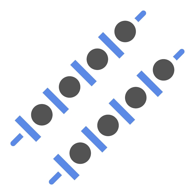 Vector vector design skewer icon style