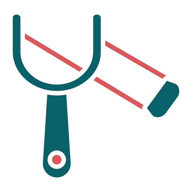 Vector vector design slingshot icon style