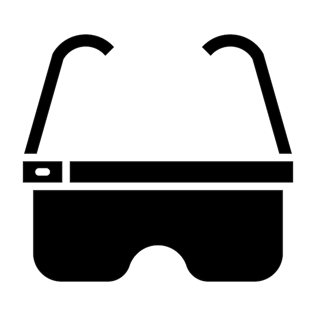 Vector vector design smart glasses icon style