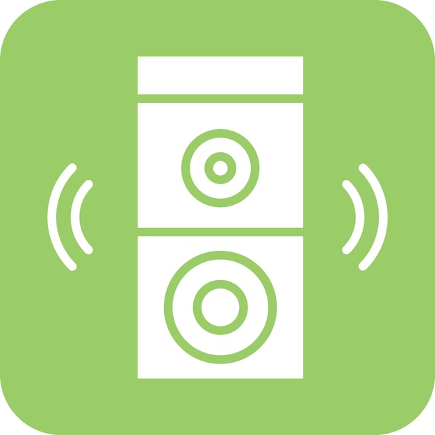 Vector vector design smart sound icon stijl