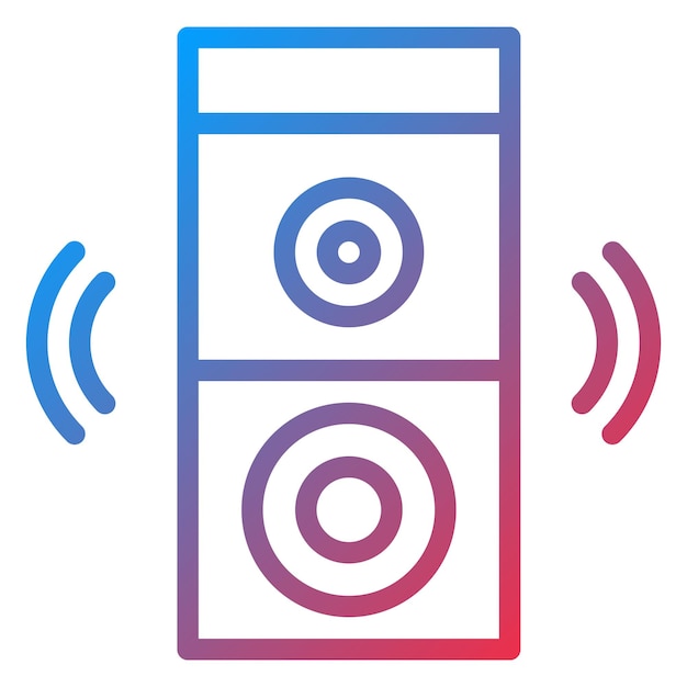 Vector vector design smart sound icon style