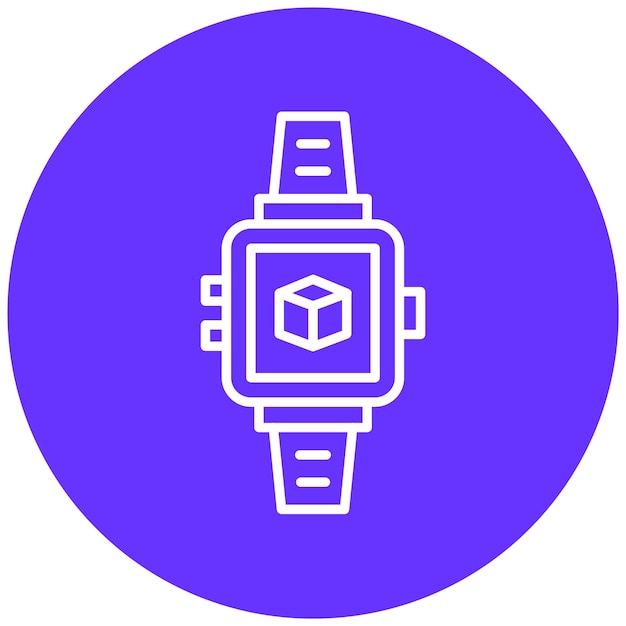 Vector design smart watch icon style