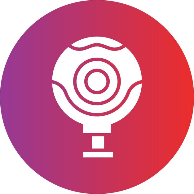 Vector Design Smart Webcam Icon Style