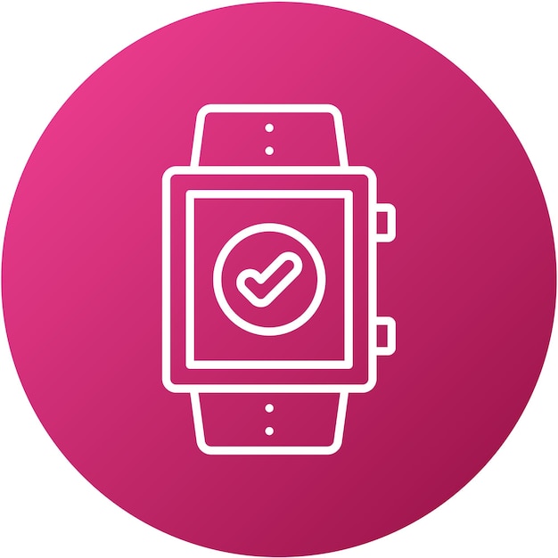 Vector Design Smartwatch Icon Style