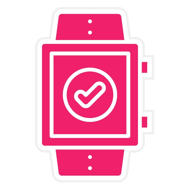 Vector Design Smartwatch Icon Style
