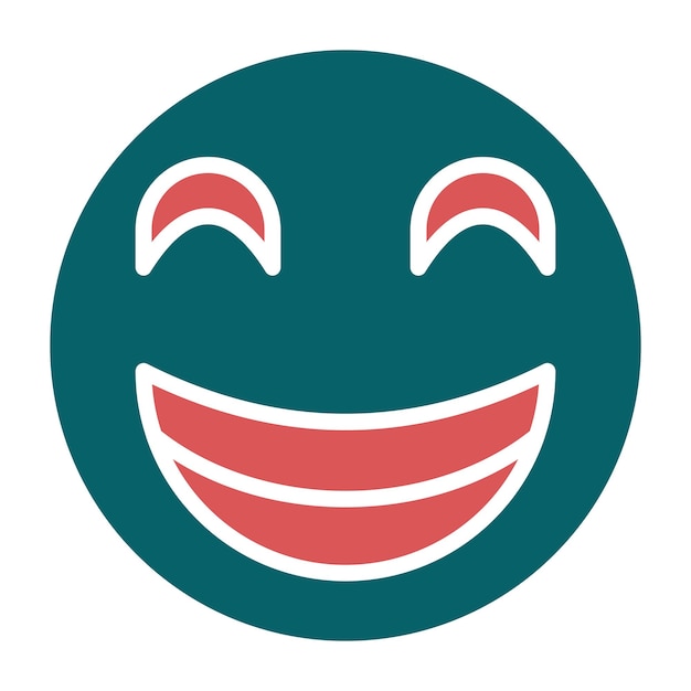 Vector vector design smile icon style